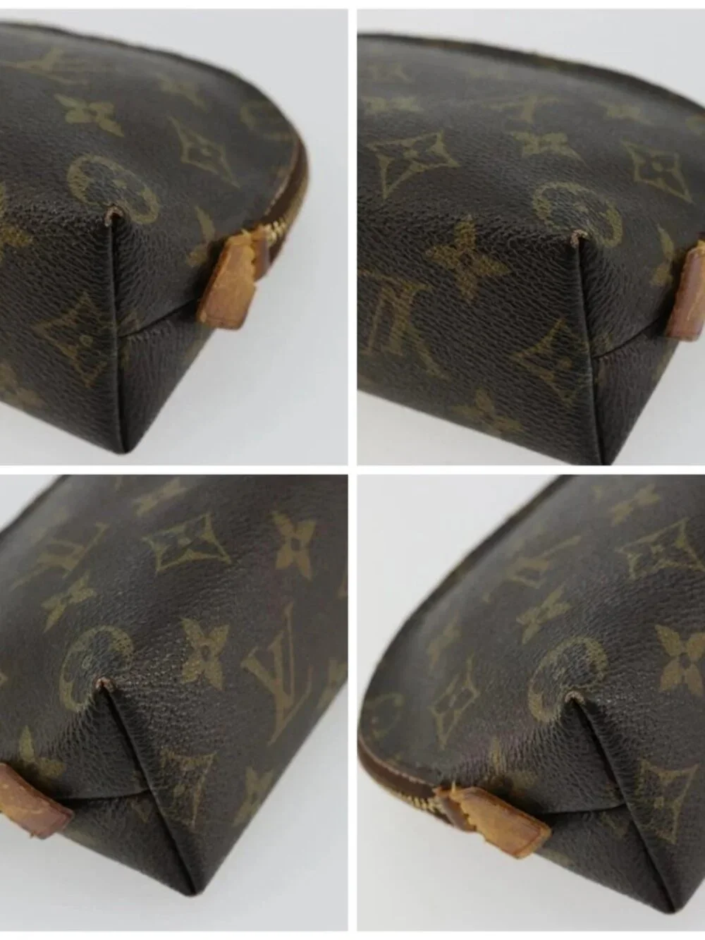 LOUIS VUITTON Monogram Pochette Cosmetic PM Pouch M43998 LV Auth 177168
